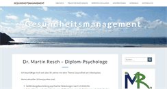 Desktop Screenshot of dr-martin-resch.de